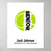 テニスのシニアナイトポスター ポスター (正面)