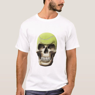 テニスのスカル Tシャツ