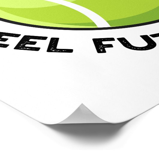 テニスのダジャレがスポーツのユーモアセンスをくすぐる ポスター (角)