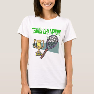 テニスのチャンピオン Tシャツ