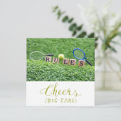 テニスのテーマ サンキューカード (スタンド正面)