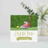 テニスのテーマ サンキューカード (スタンド正面)