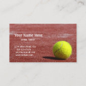 テニスのトレーナー 名刺 (裏面)