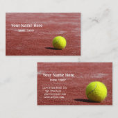 テニスのトレーナー 名刺 (正面/裏面)