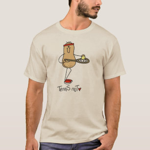 テニスのナットのTシャツおよびギフト Tシャツ