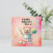 テニスのバレンタインデーを愛でプレイヤーへ シーズンカード (スタンド正面)