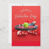 テニスのバレンタインデーLOVE for Player red Ho シーズンカード (正面)