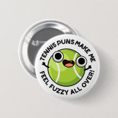 テニスのパンチで感じは頭が曇る 缶バッジ (正面&裏面)