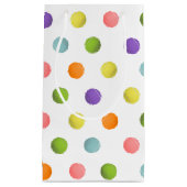 テニスのパーティーの好意 スモールペーパーバッグ (正面)