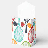 テニスのパーティー装飾用の卓球トリートボックス フェイバーボックス (オープン)