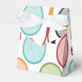 テニスのパーティー装飾用の卓球トリートボックス フェイバーボックス