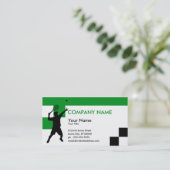 テニスのブロック 名刺 (スタンド正面)