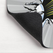 テニスのボールが～を引き裂く マウスパッド (コーナー)