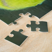 テニスのボール私がギフトを打っおもしろいた ジグソーパズル (側面)