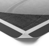 テニスのポスター(引用文014) ポスター (角)