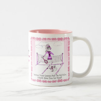 テニスのマグ ツートーンマグカップ