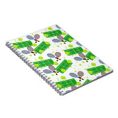 テニスのマッチ ノートブック (右側)