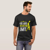 テニスのモチベーション・シャツ Tシャツ (正面フル)