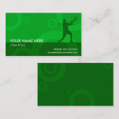 テニスのリングや輪 名刺 (正面/裏面)