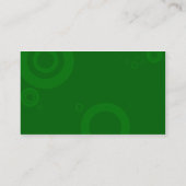 テニスのリングや輪 名刺 (裏面)