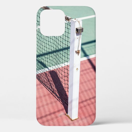 テニスの一方の側の柱の集中ショット Case-Mate iPhoneケース (裏面)