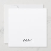 テニスの人なら誰でも 招待状 (裏面)