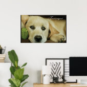 テニスの人は? ポスター (ホームオフィス)