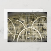 テニスの人は？ ポストカード (正面/裏面)