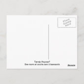 テニスの人は？ ポストカード (裏面)