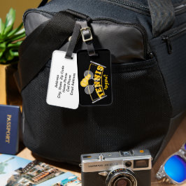 テニスの人は？ ラゲッジタグ