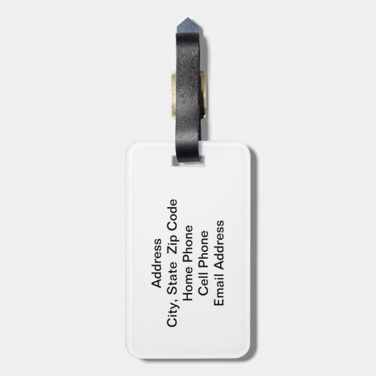 テニスの人は? ラゲッジタグ (裏面縦)