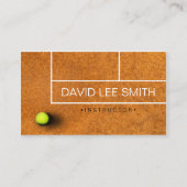 テニスの先生 名刺 (正面)