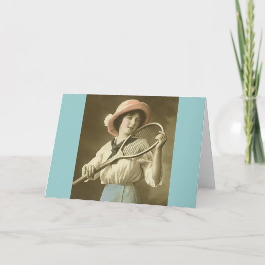 テニスの全ての人 カード (正面)