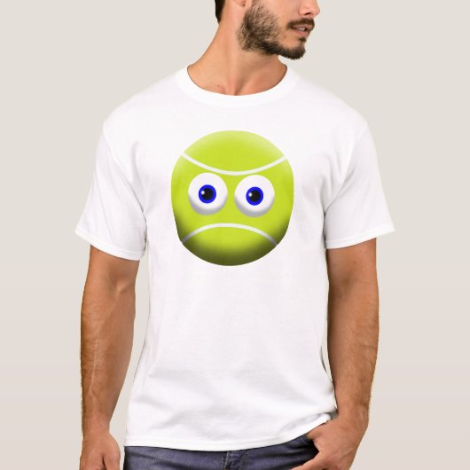 テニスの凝視 Tシャツ (正面)