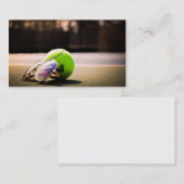 テニスの名刺 名刺 (正面/裏面)