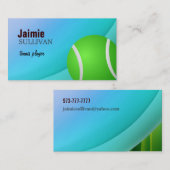 テニスの名刺 名刺 (正面/裏面)