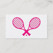 テニスの名刺 名刺 (裏面)