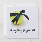 テニスの哀悼の意 (正面)