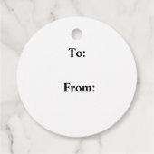 テニスの女性プレーヤーのシルエット ギフトタグ フェイバータグ (裏面)