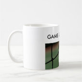 テニスの恋人のためのクラシックなコーヒー・マグ コーヒーマグカップ (左)