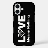 テニスの愛は無意味 Case-Mate iPhoneケース (裏面)