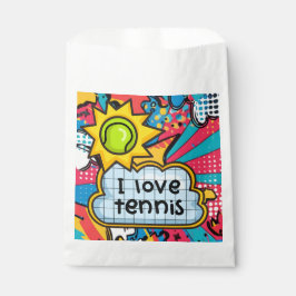 テニスの抽象芸術バックポップ・アートのナー フェイバーバッグ