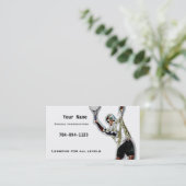 テニスの指示 コーリングカード (スタンド正面)