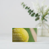 テニスの指示 名刺 (スタンド正面)