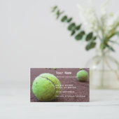 テニスの指示 名刺 (スタンド正面)