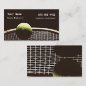 テニスの指示 名刺 (正面/裏面)