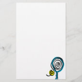 テニスの文房具の紙 便箋 (正面)