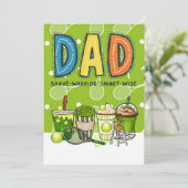 テニスの父の日 誕生日 お父さん パパ シーズンカード (スタンド正面)