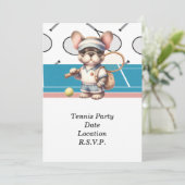 テニスの犬と一緒に遊ぼう！ 招待状 (スタンド正面)
