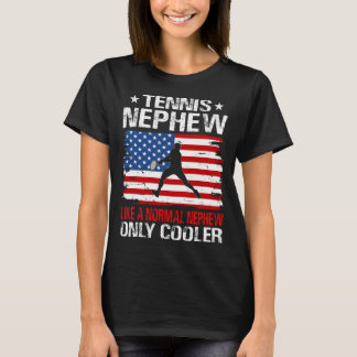 テニスの甥はアメリカの普通の甥クールだ。 Tシャツ
